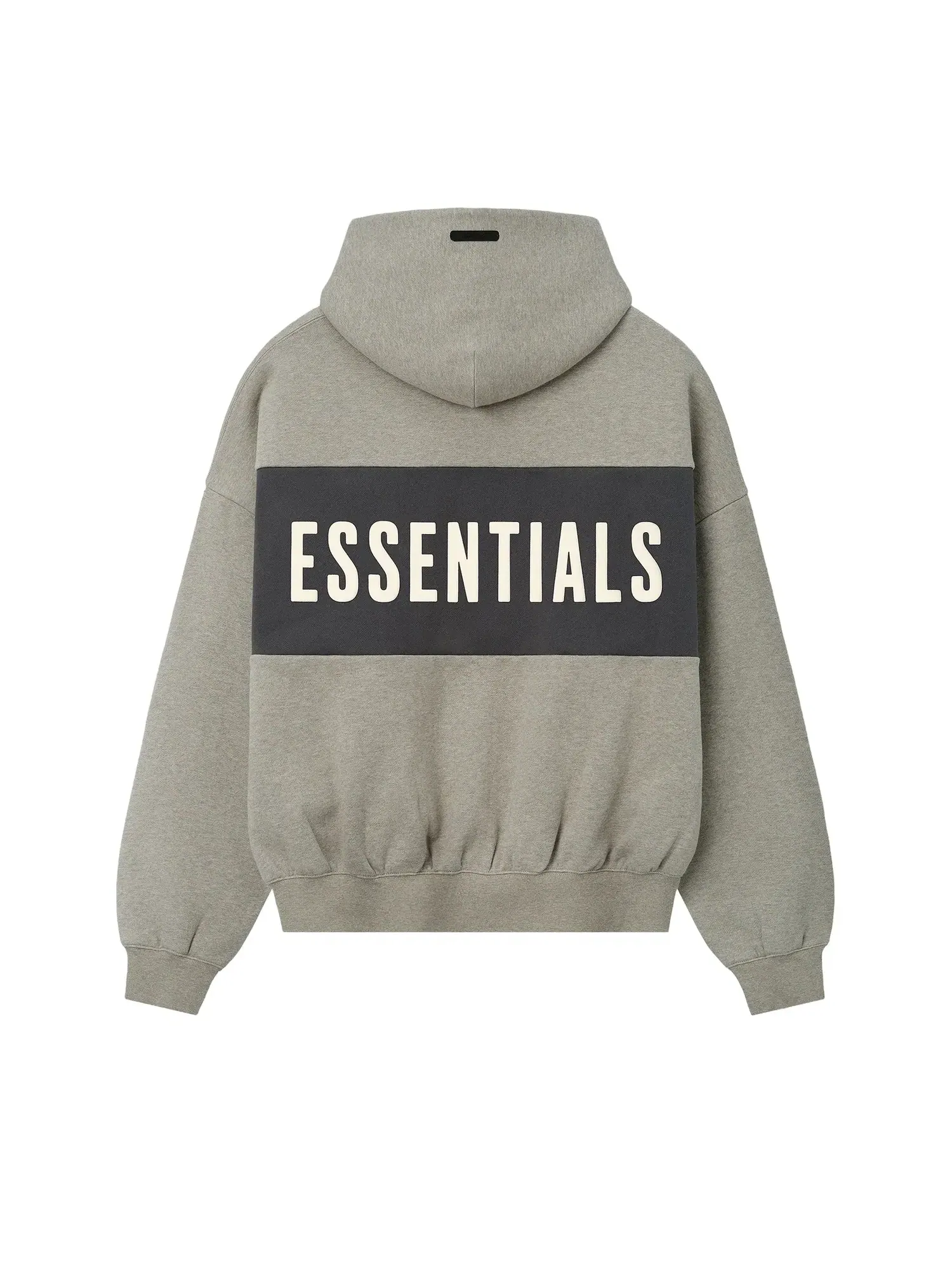 Укороченная толстовка свободного кроя Fear of God Essentials — изображение 2 из 2, серый