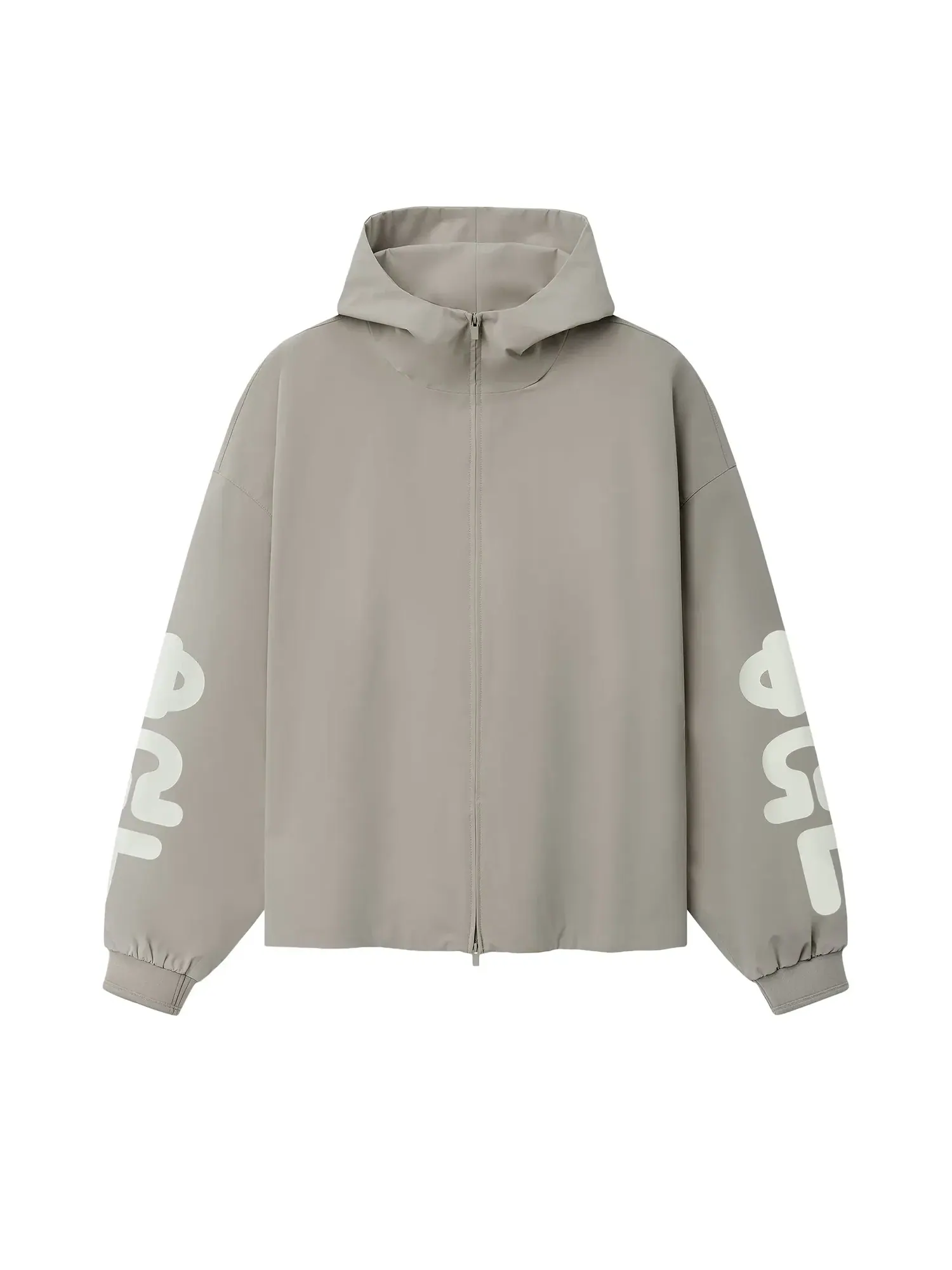 Анорак на молнии с капюшоном Fear of God Essentials — изображение 1 из 2, серый