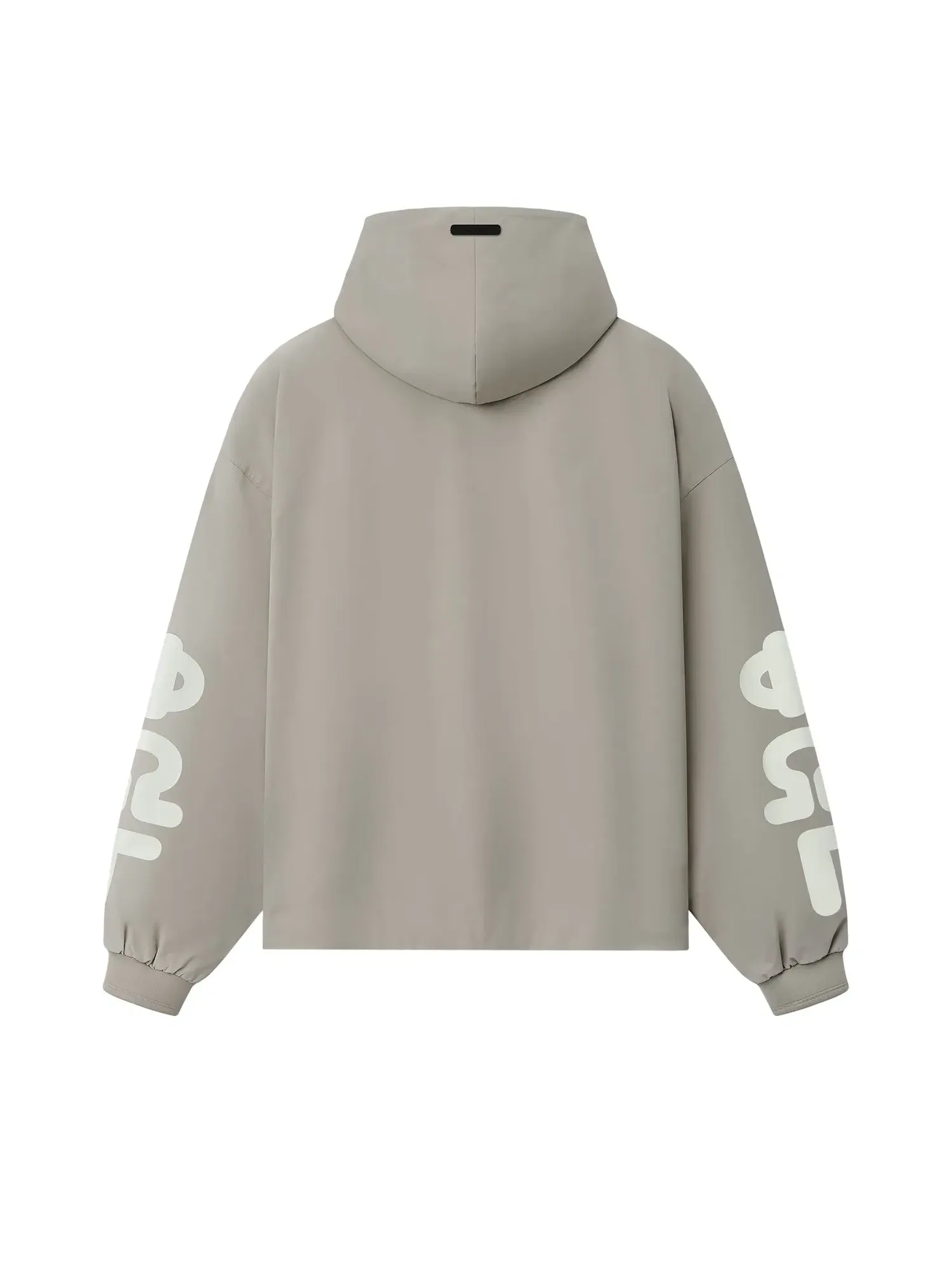Анорак на молнии с капюшоном Fear of God Essentials — изображение 2 из 2, серый