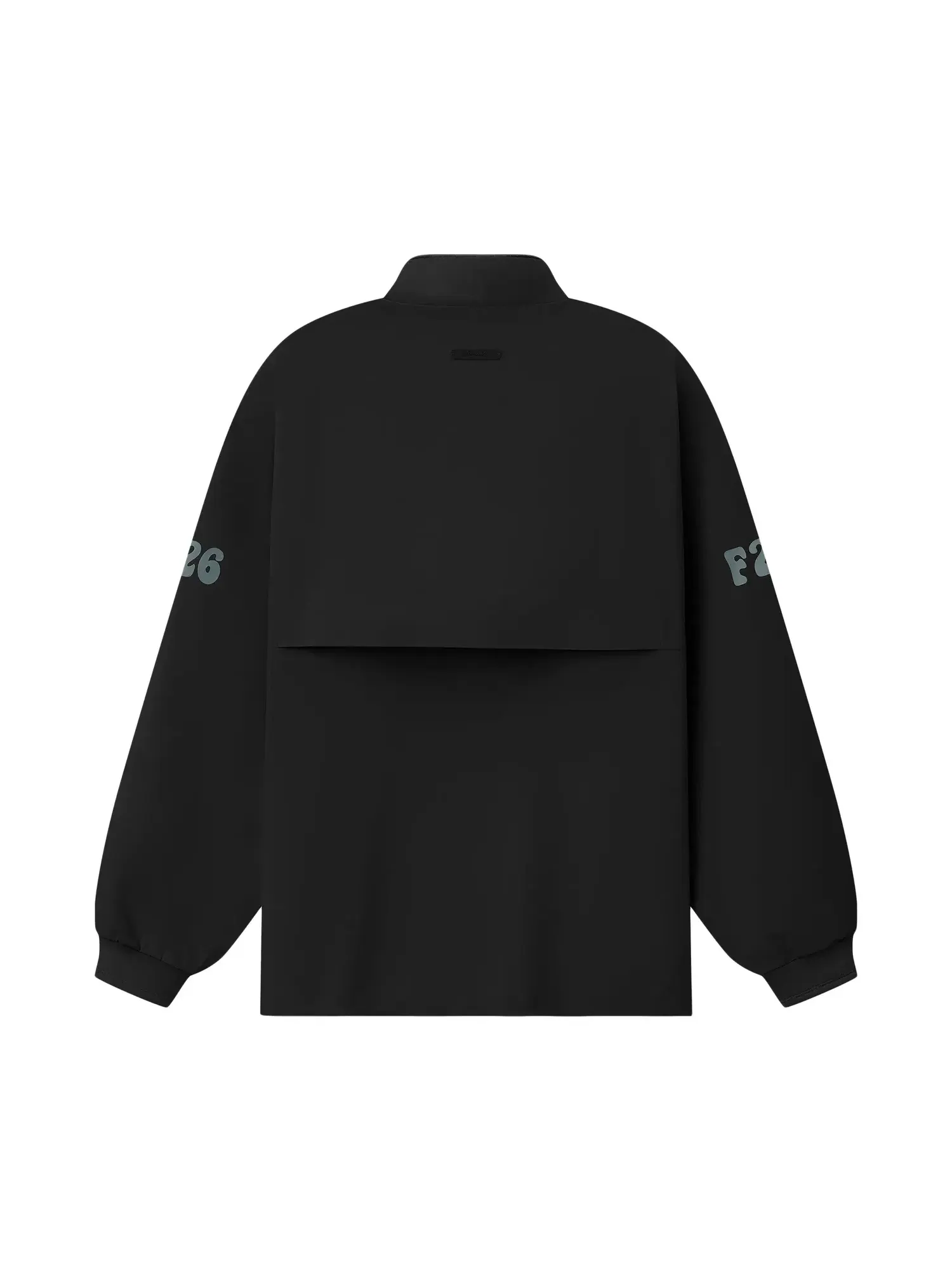 Спортивная куртка Fear of God Essentials Half Zip Track Jacket — изображение 2 из 2, винтажный черный