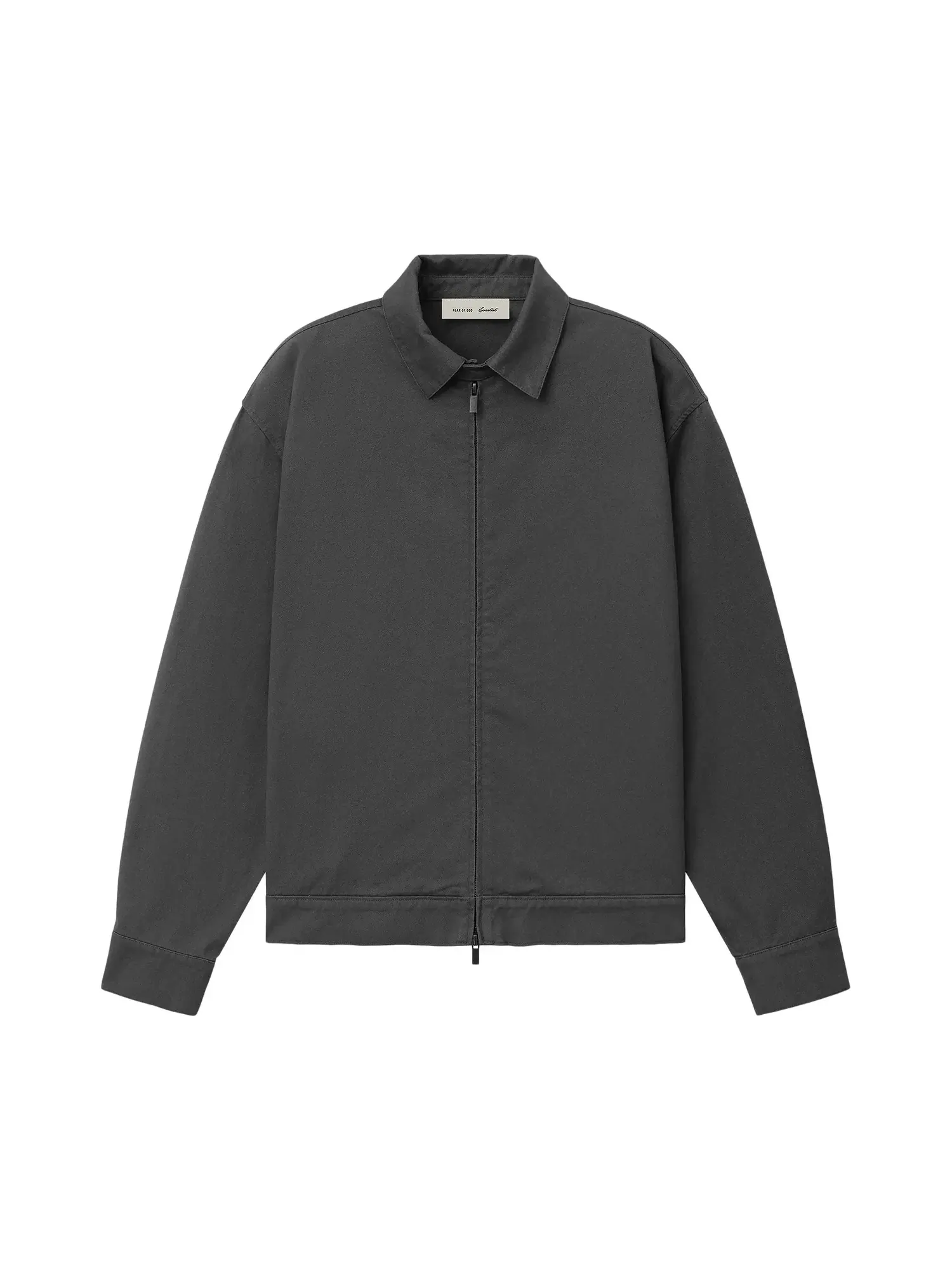 Куртка Fear of God Essentials Cotton Twill Work — изображение 1 из 2, серый