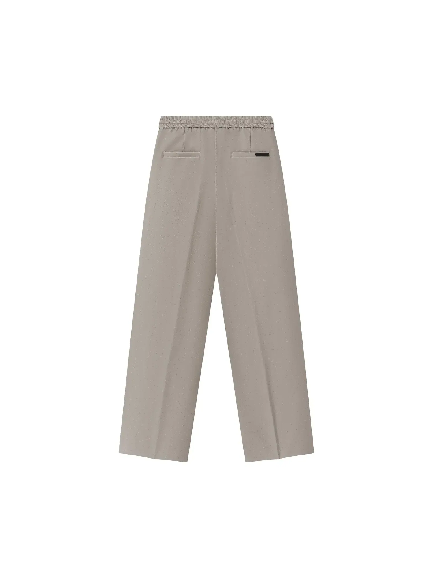 Брюки Fear of God Essentials из шелковой смеси с плиссировкой спереди и завязками — 2