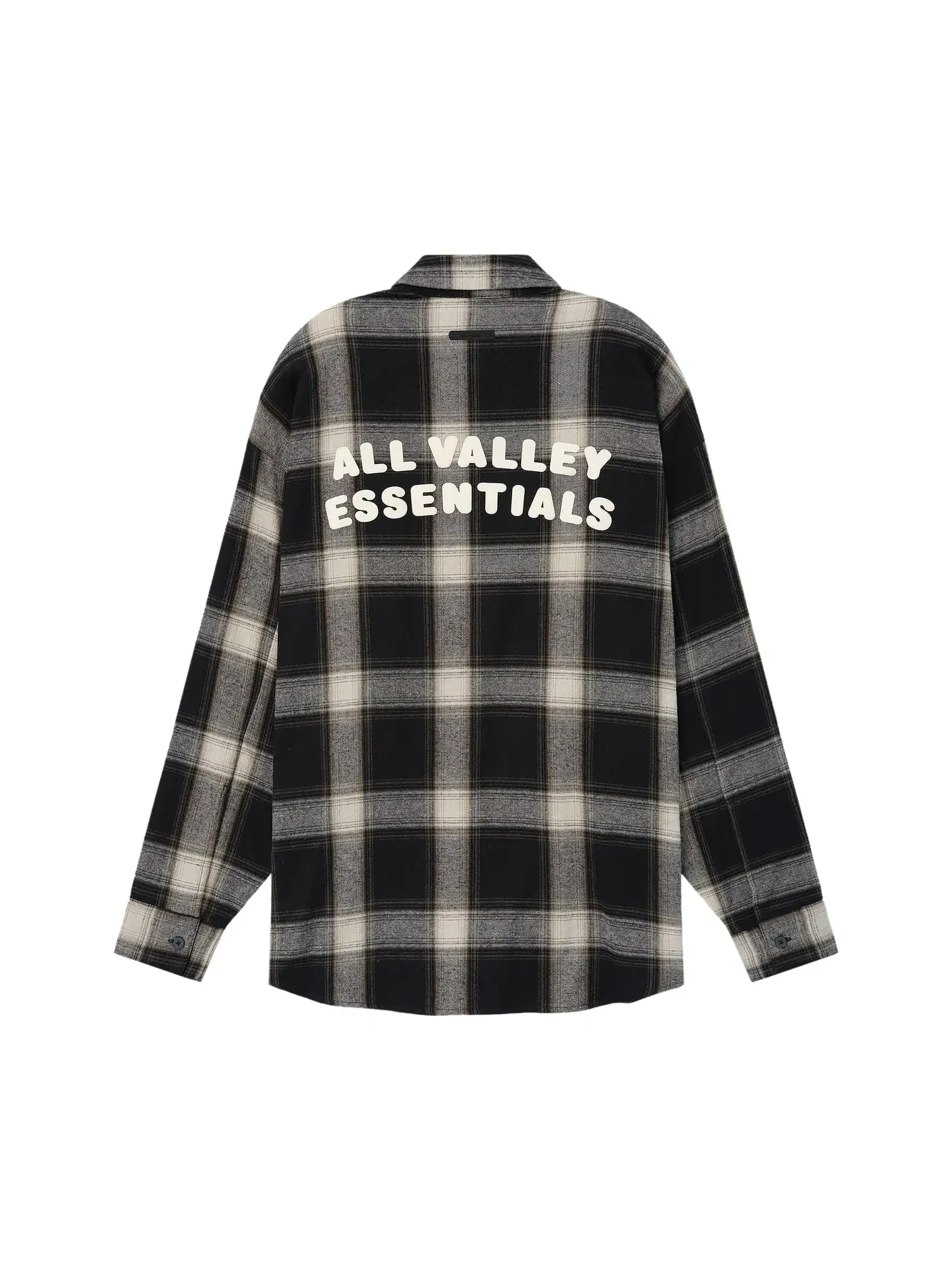 Рубашка фланелевая на пуговицах Fear of God Essentials — изображение 2 из 2, серый