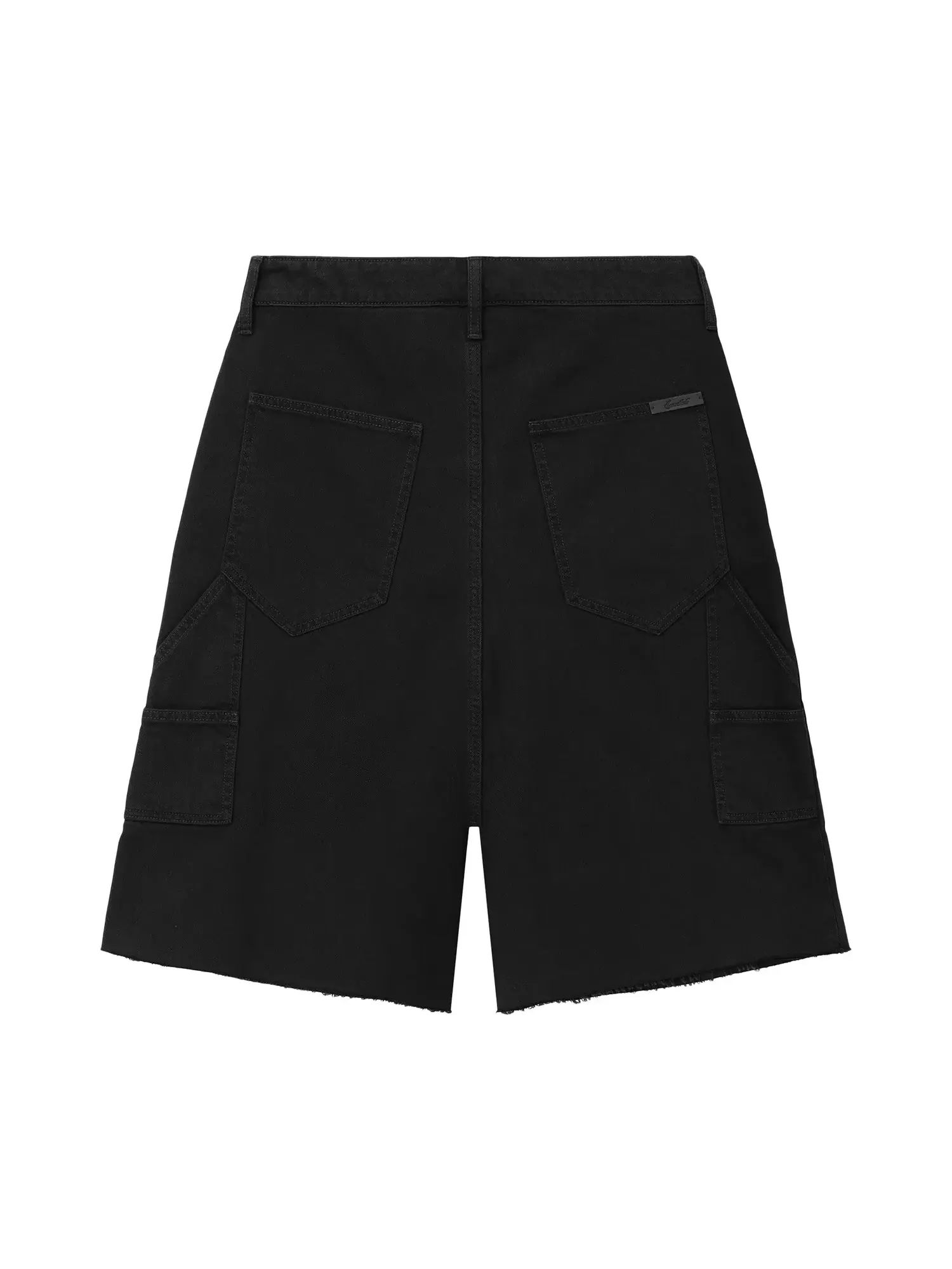 Шорты Fear of God Essentials Raw Cut 5-Pocket Short — изображение 2 из 2, черный