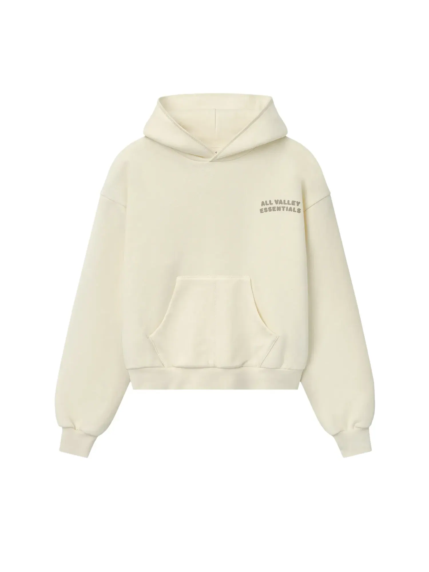 Толстовка Fear of God Essentials 90s из флиса — изображение 1 из 2, слоновая кость