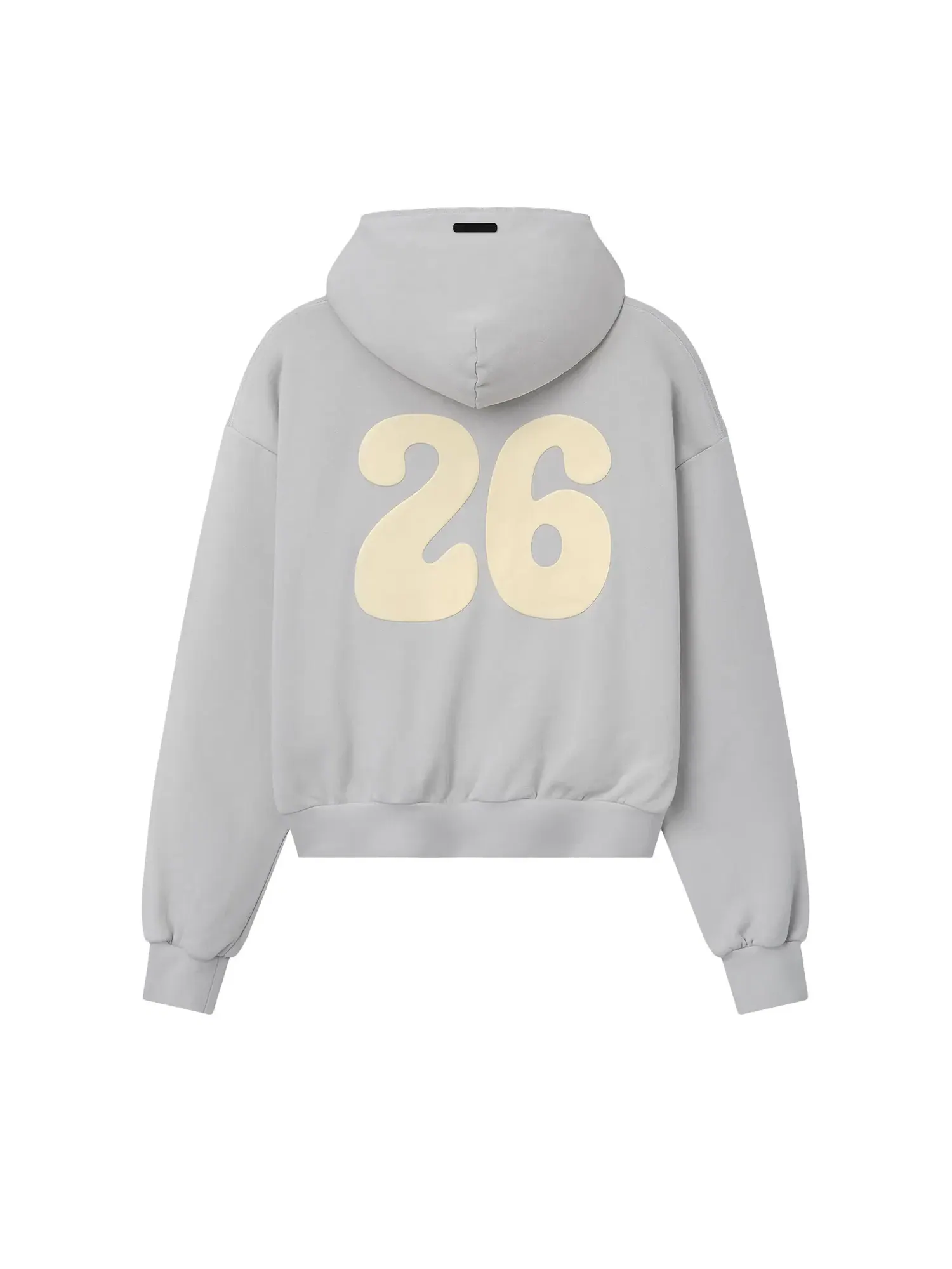 Толстовка на молнии Fear of God Essentials 90s — изображение 2 из 2, серый