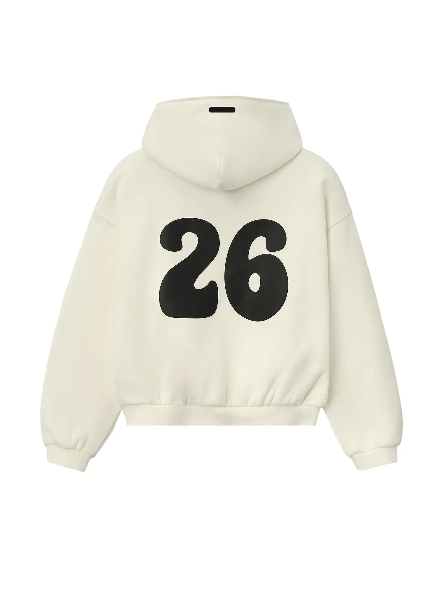 Худи Fear of God Essentials в стиле 90-х — изображение 2 из 2, белый