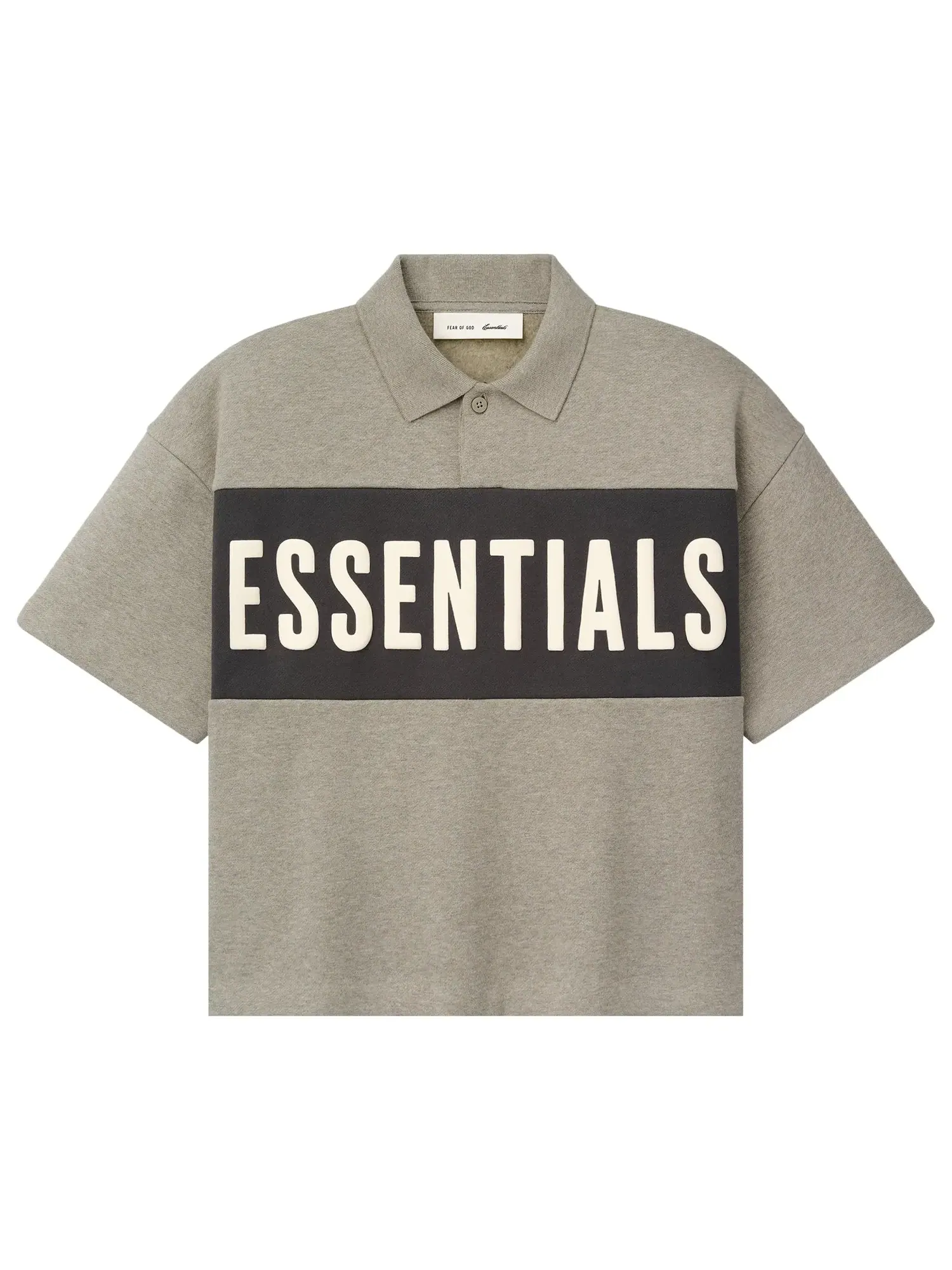 Укороченная рубашка-поло Fear of God Essentials — 1