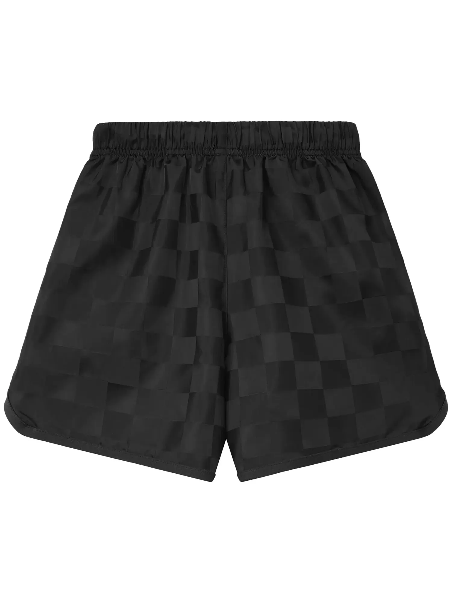 Спортивные шорты Fear of God Essentials из нейлона в клетку — изображение 2 из 2, винтажный черный