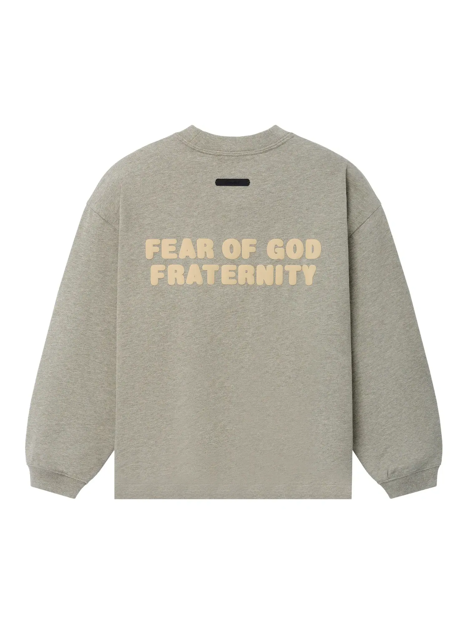 Футболка с длинным рукавом Fear of God Essentials Merch — изображение 2 из 2, серый