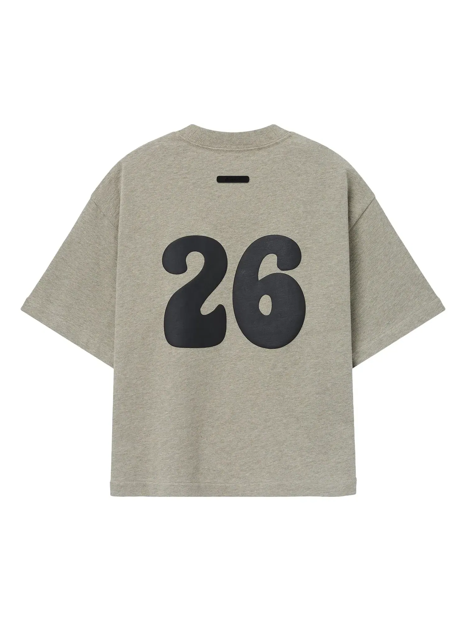Футболка Fear of God Essentials Merch Tee свободного кроя — изображение 2 из 2, серый