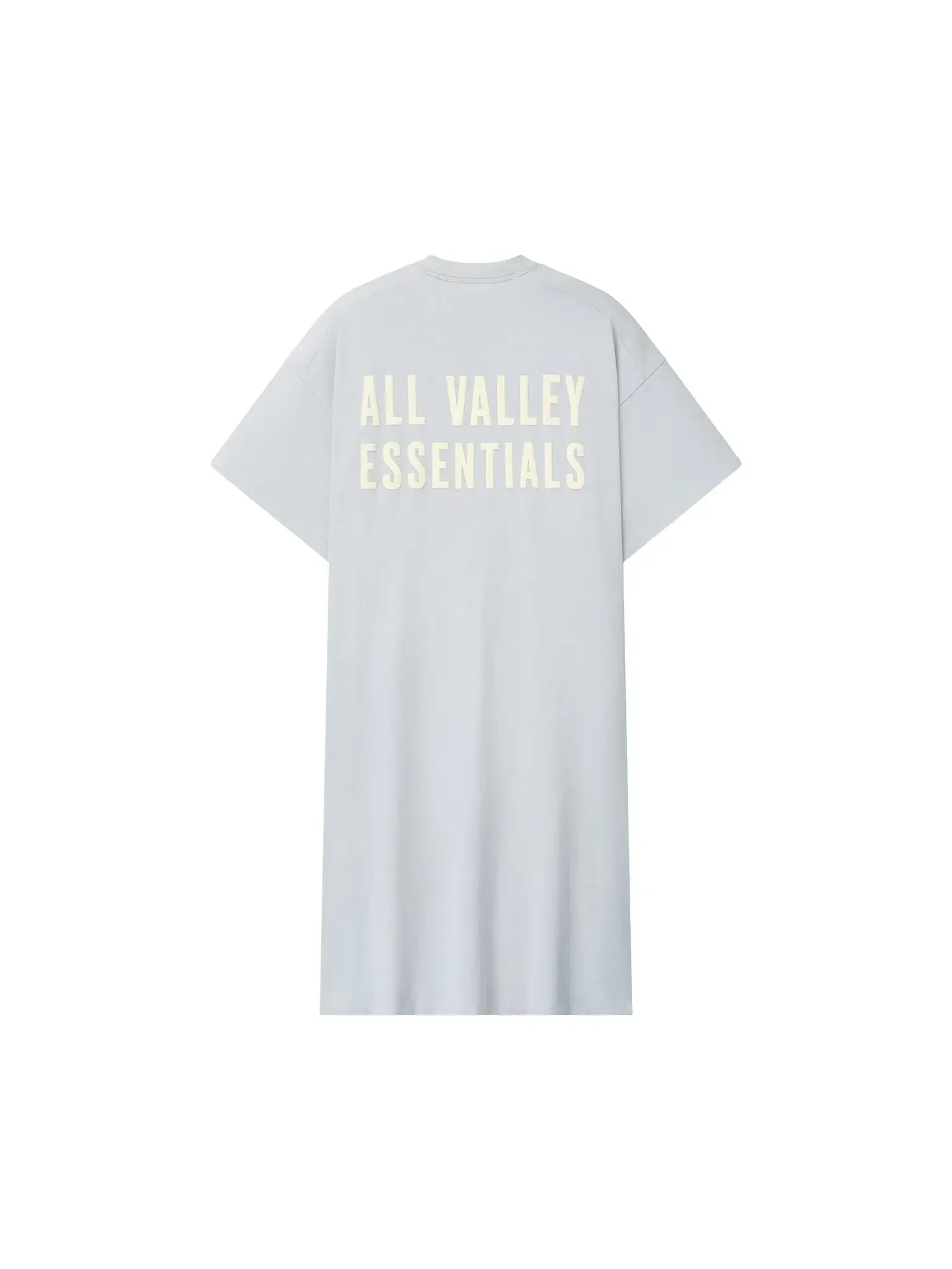 Платье-футболка с длинными рукавами Fear of God Essentials — изображение 1 из 2, пасмурный