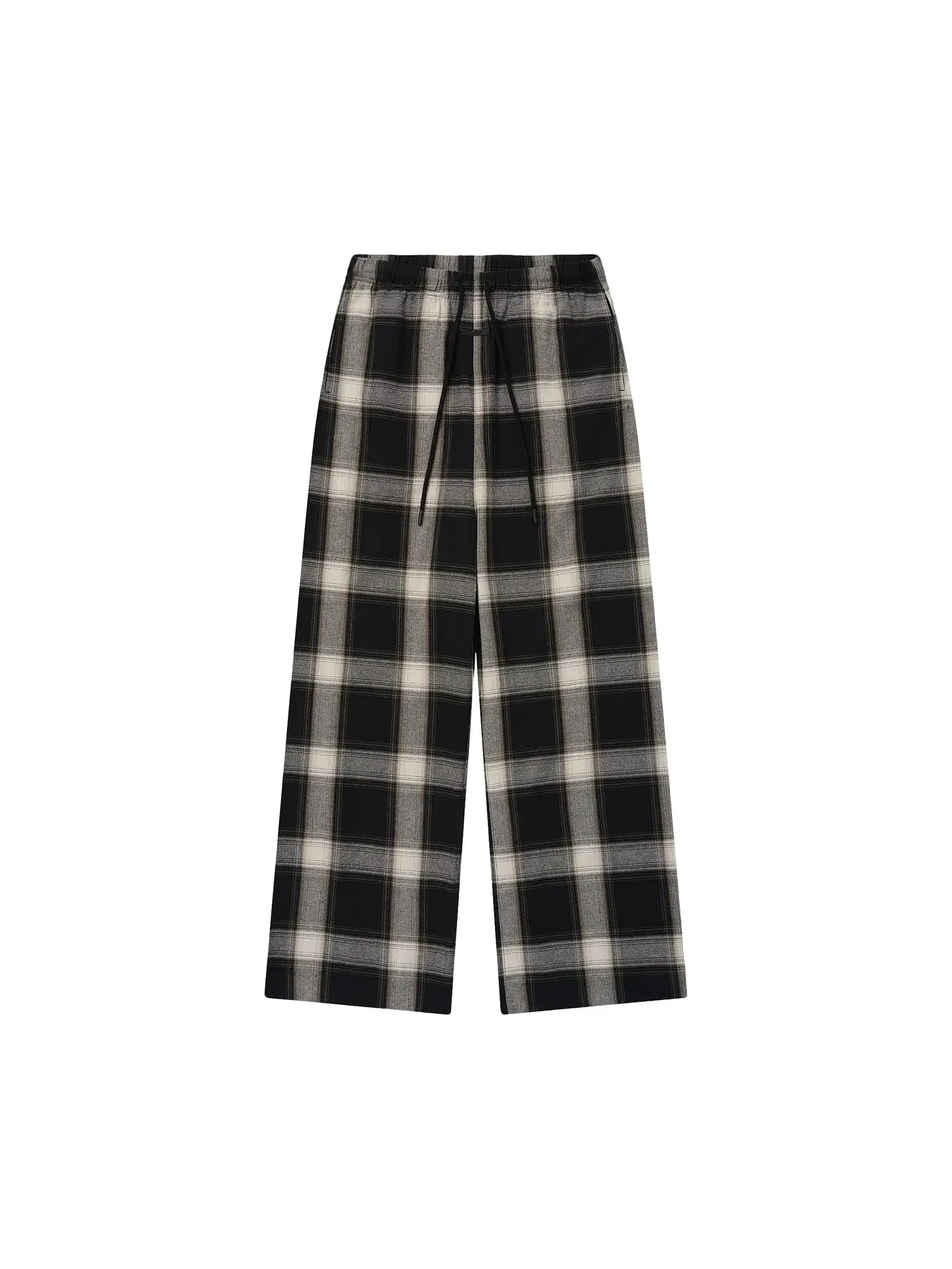 Домашние фланелевые брюки Fear of God Essentials в клетку — изображение 1 из 2, серый
