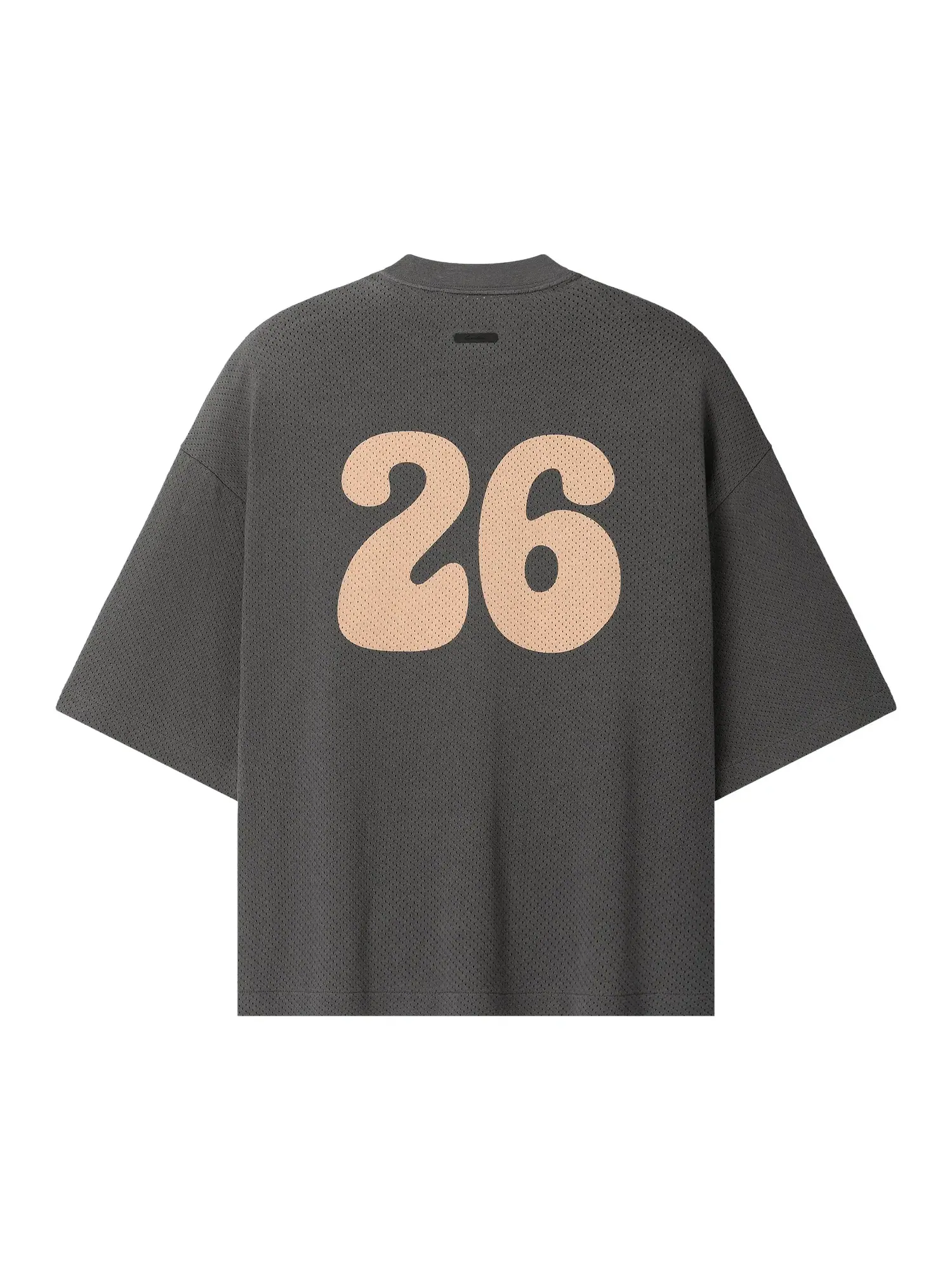 Футболка Fear of God Essentials Sport Mesh Merch Tee — изображение 2 из 2, серый