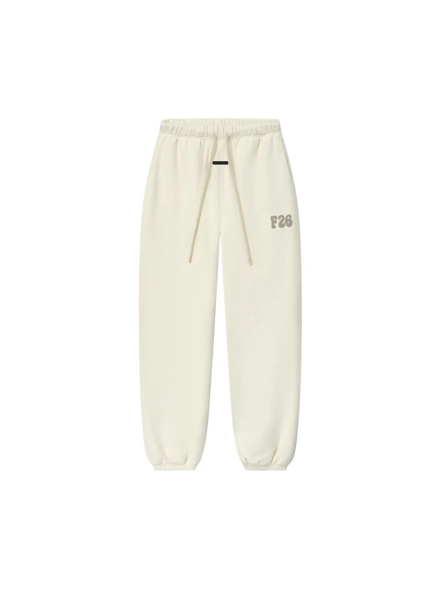 Спортивные брюки Fear of God Essentials Classic Fleece Sweatpant — изображение 1 из 2, слоновая кость
