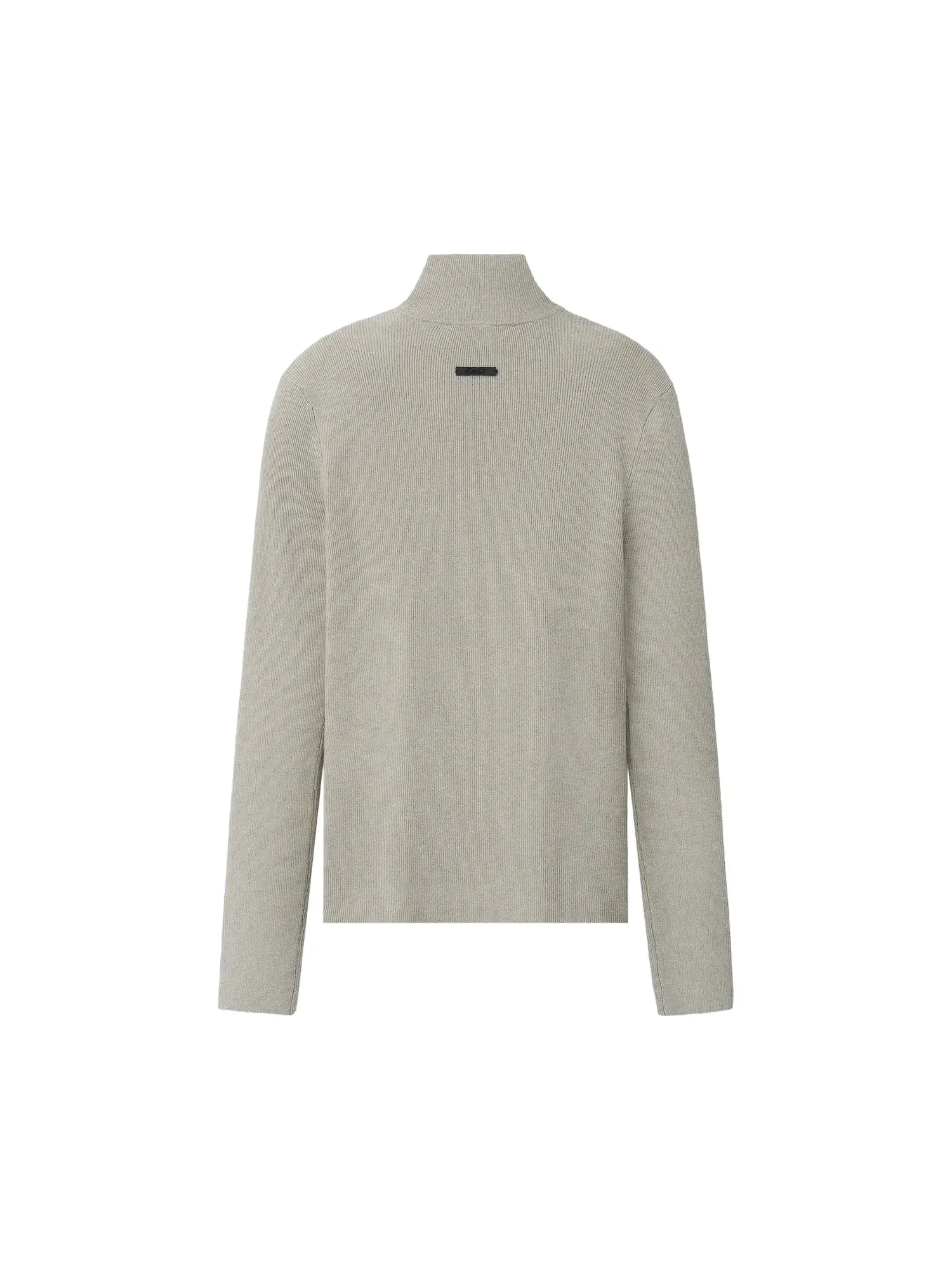 Куртка на молнии из ребристой вязки Fear of God Essentials — изображение 2 из 2, серый