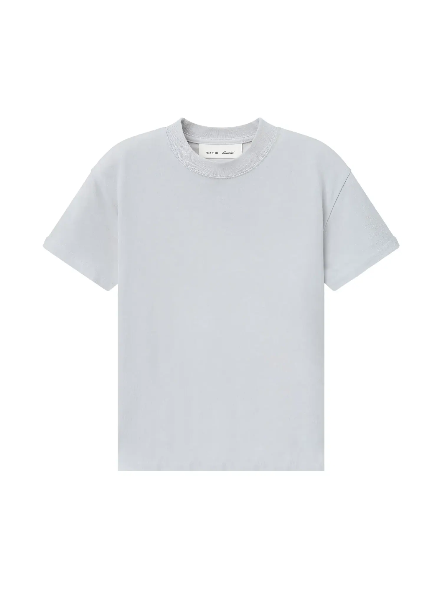 Футболка Fear of God Essentials Tri-Blend Classic Fit Tee — изображение 1 из 3, пасмурный