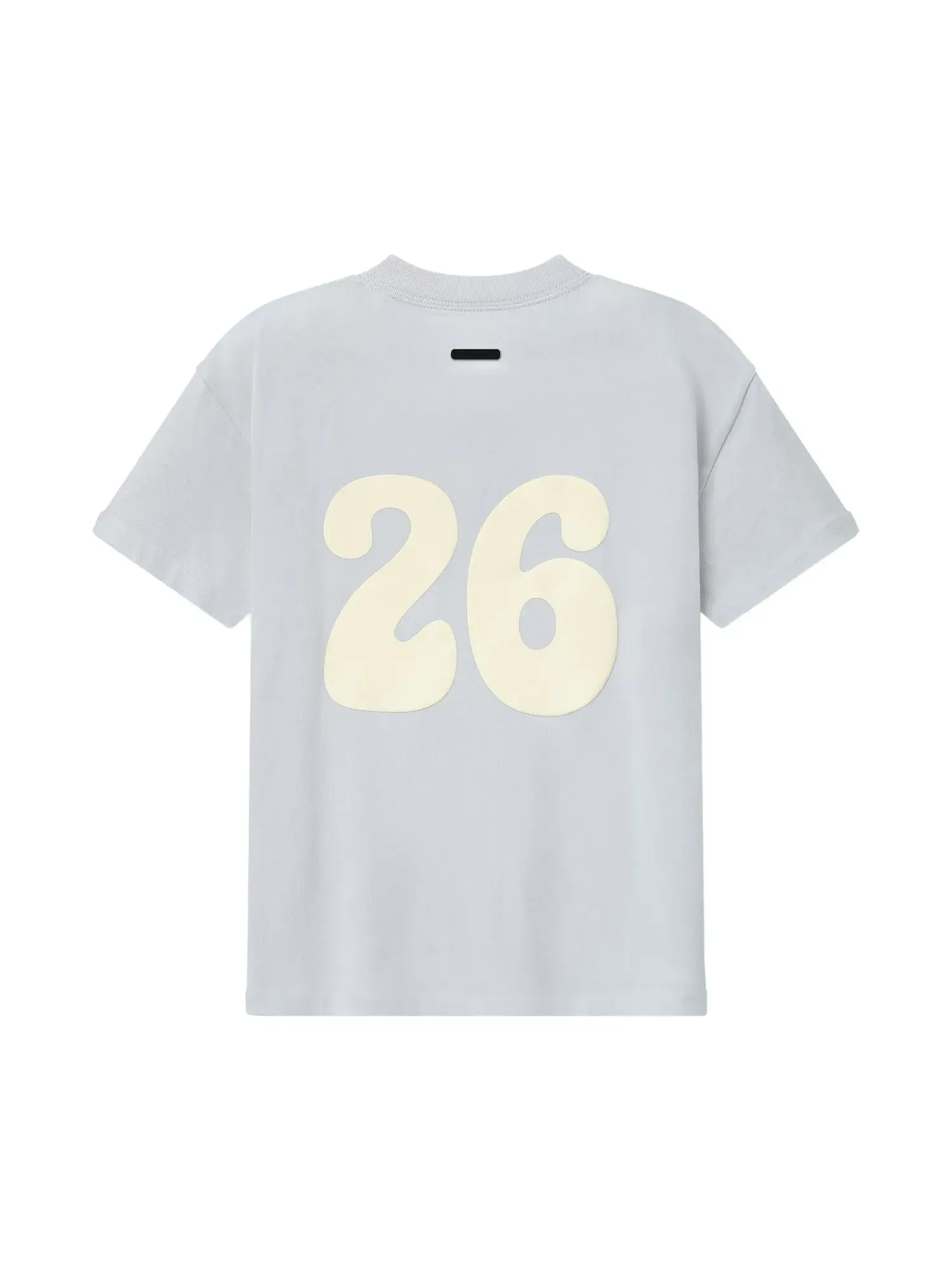 Футболка Fear of God Essentials Tri-Blend Classic Fit Tee — изображение 2 из 3, пасмурный