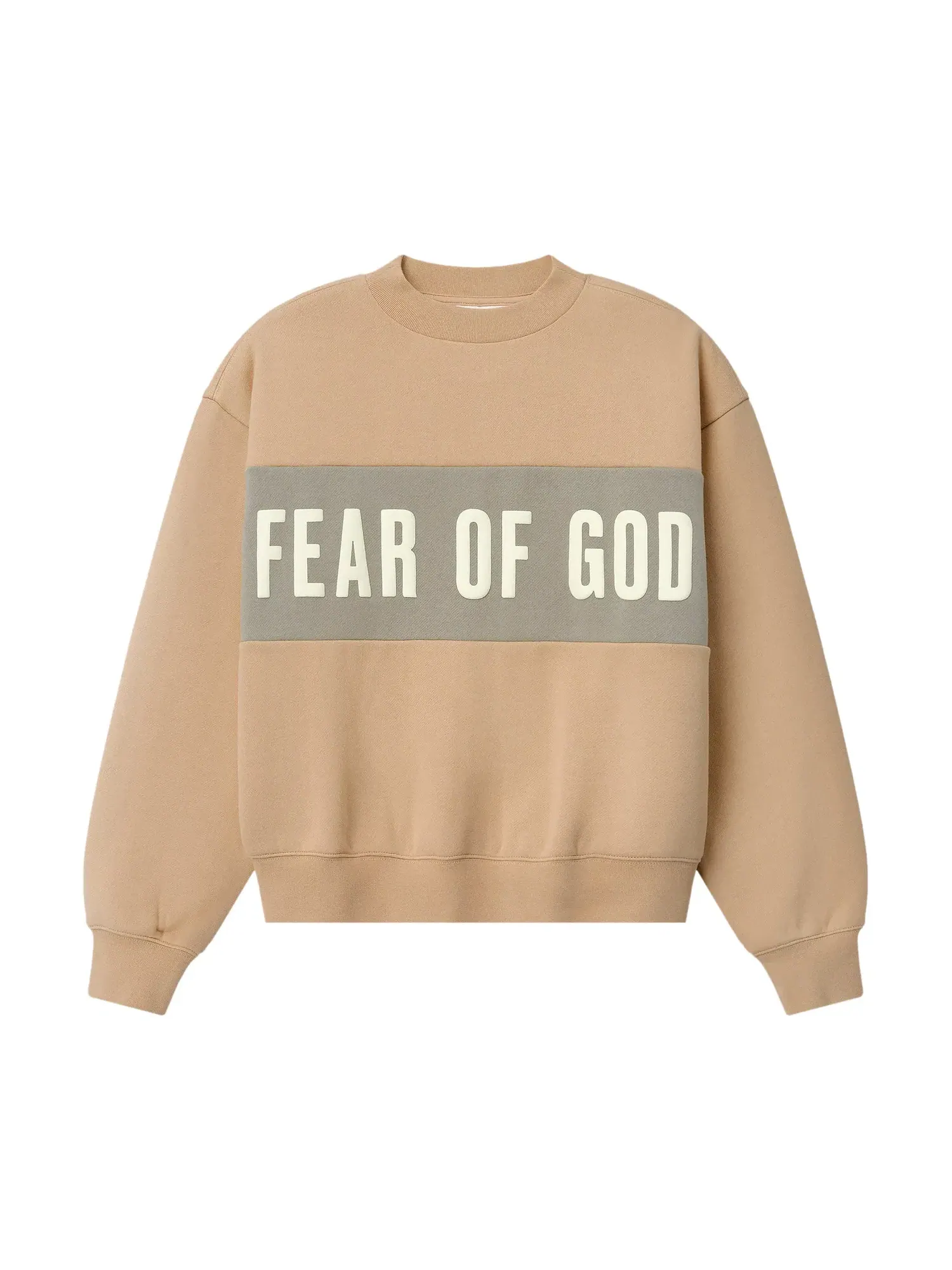 Классическая толстовка Fear of God Essentials с панелями — изображение 1 из 2, оранжевый
