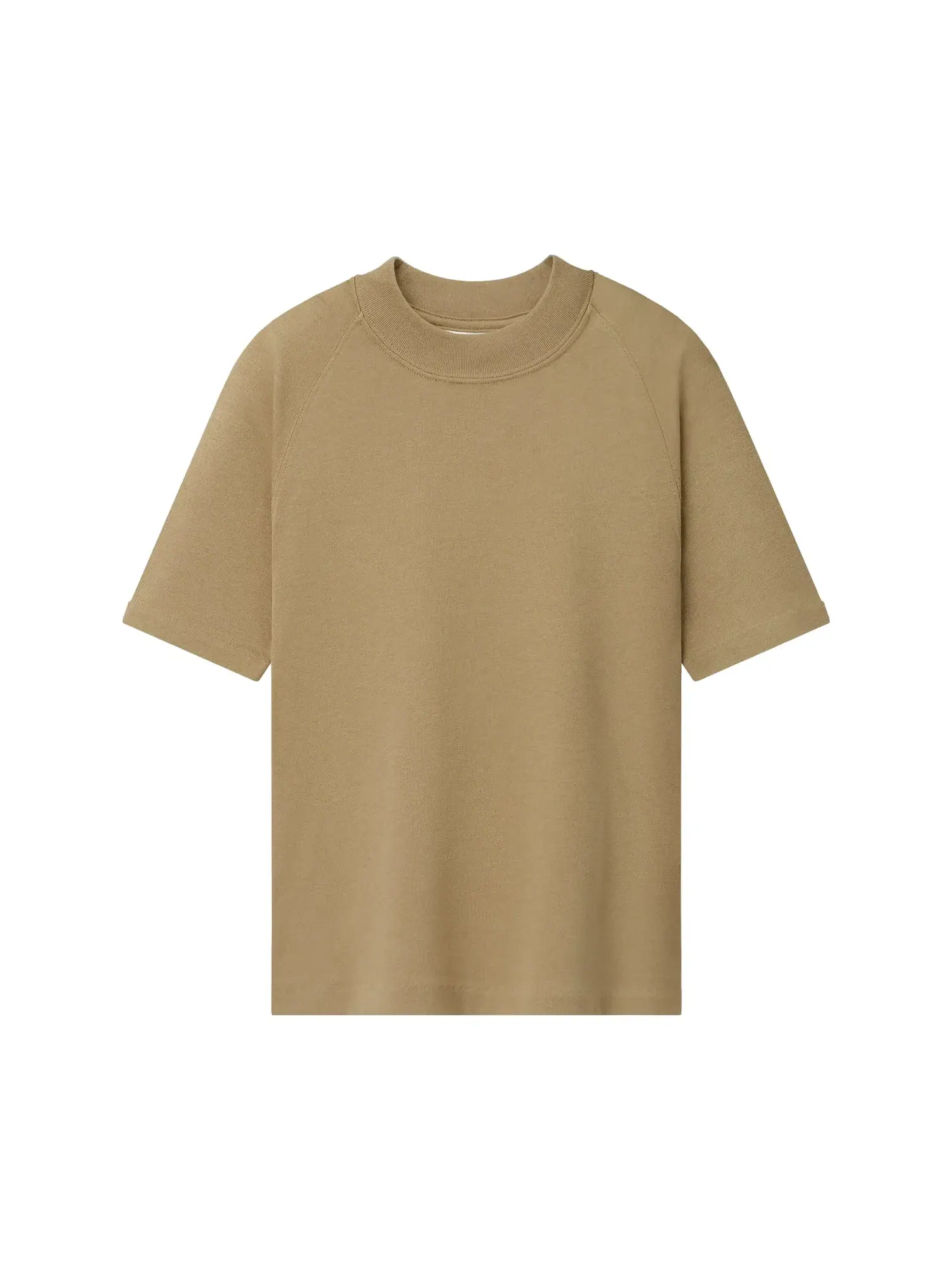 Футболка Fear of God Essentials Tri-Blend Shrunken Tee — изображение 1 из 2, дюна