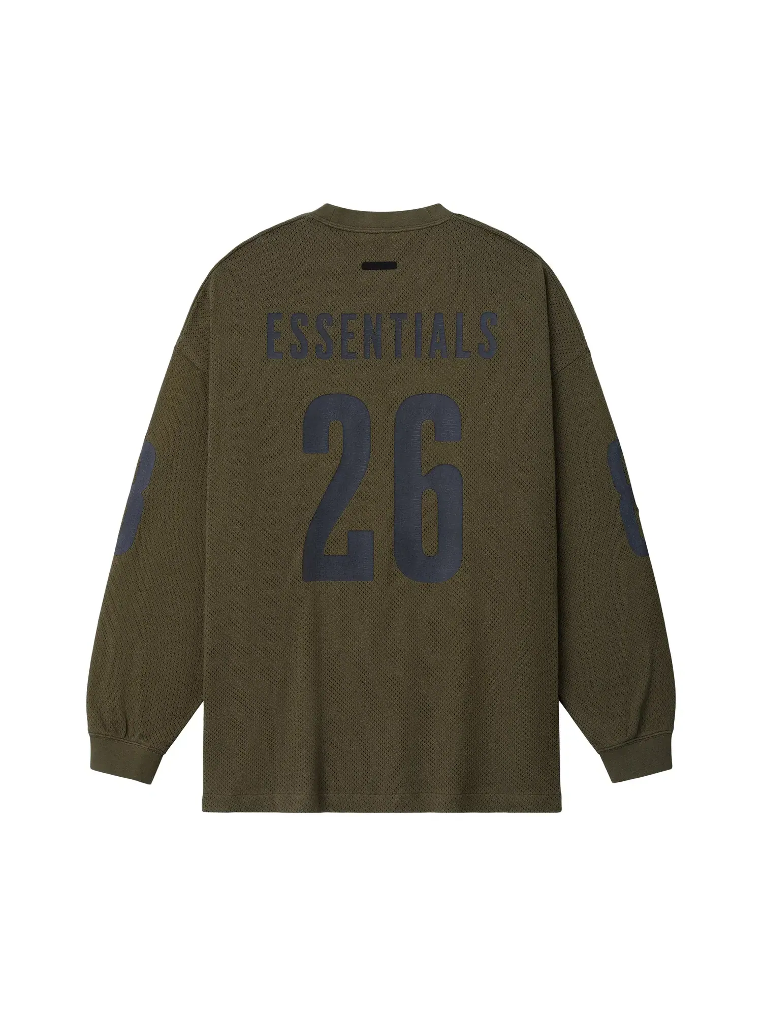 Футболка с длинным рукавом Fear of God Essentials Sport Mesh Merch — изображение 2 из 2, мох