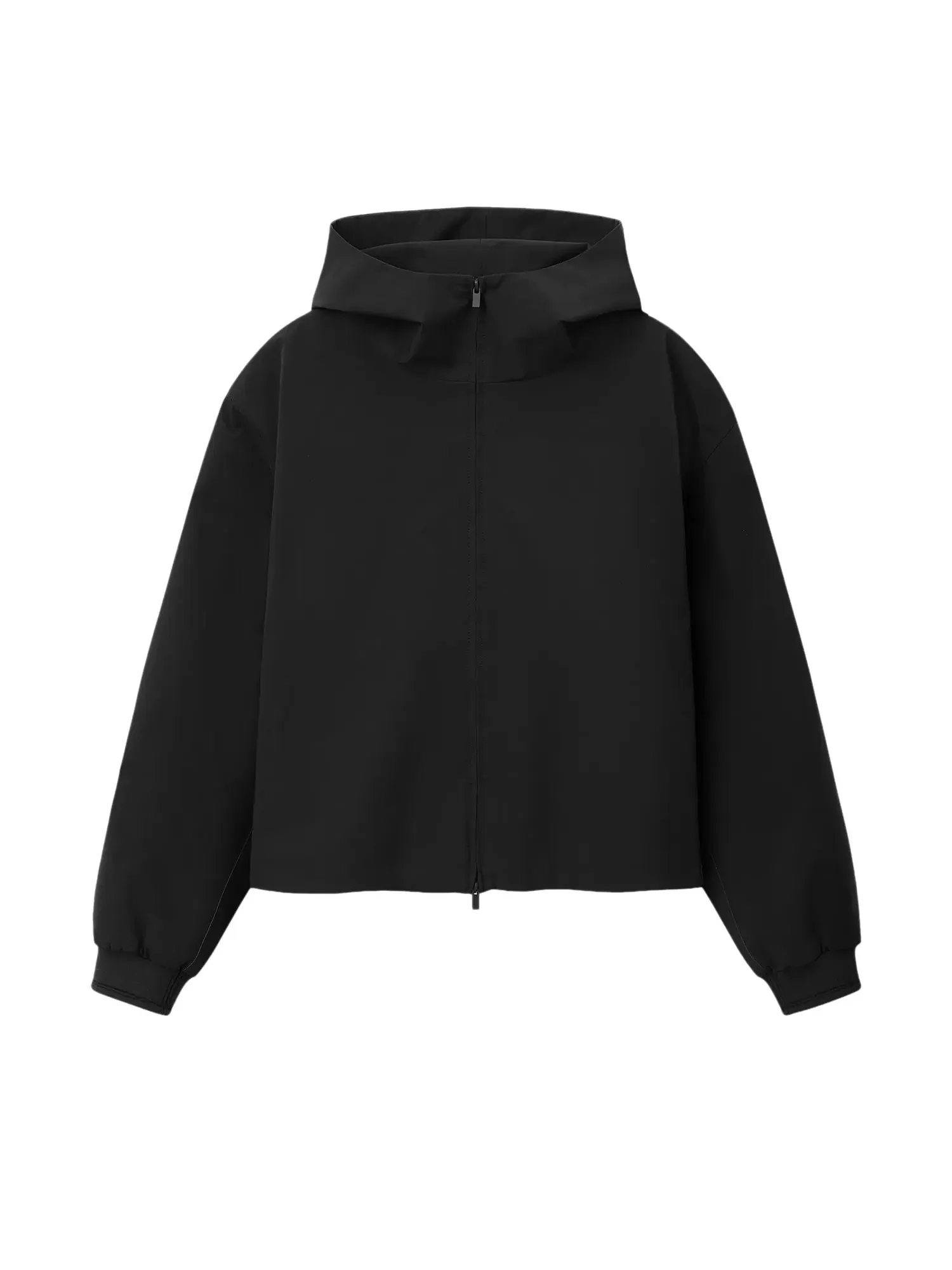 Анорак Fear of God Essentials на молнии — изображение 1 из 2, винтажный черный