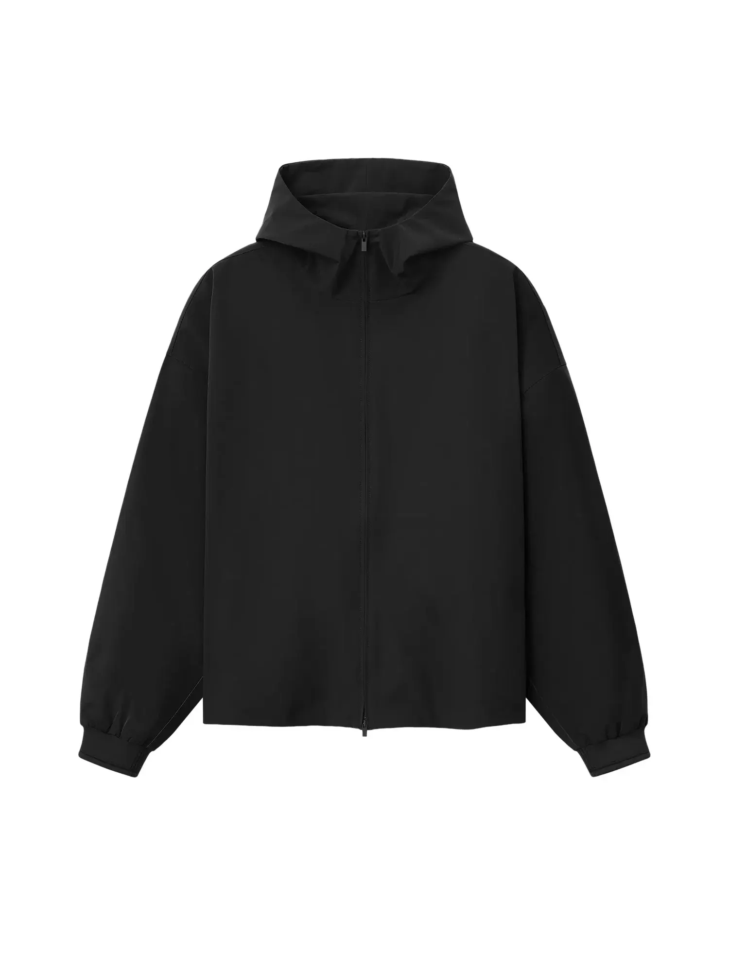 Анорак на молнии с капюшоном Fear of God Essentials — изображение 1 из 2, винтажный черный