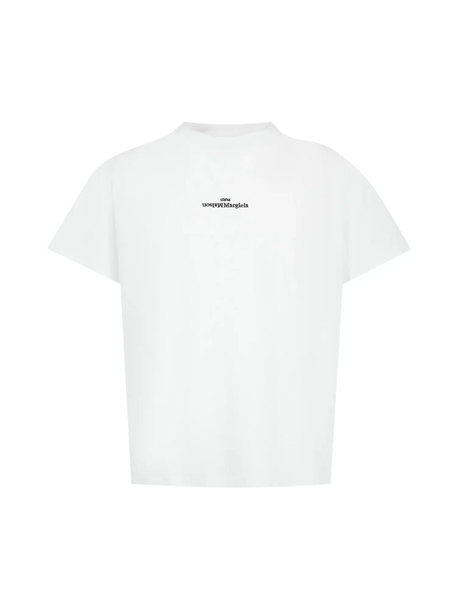 Обычная футболка Maison Margiela — белый