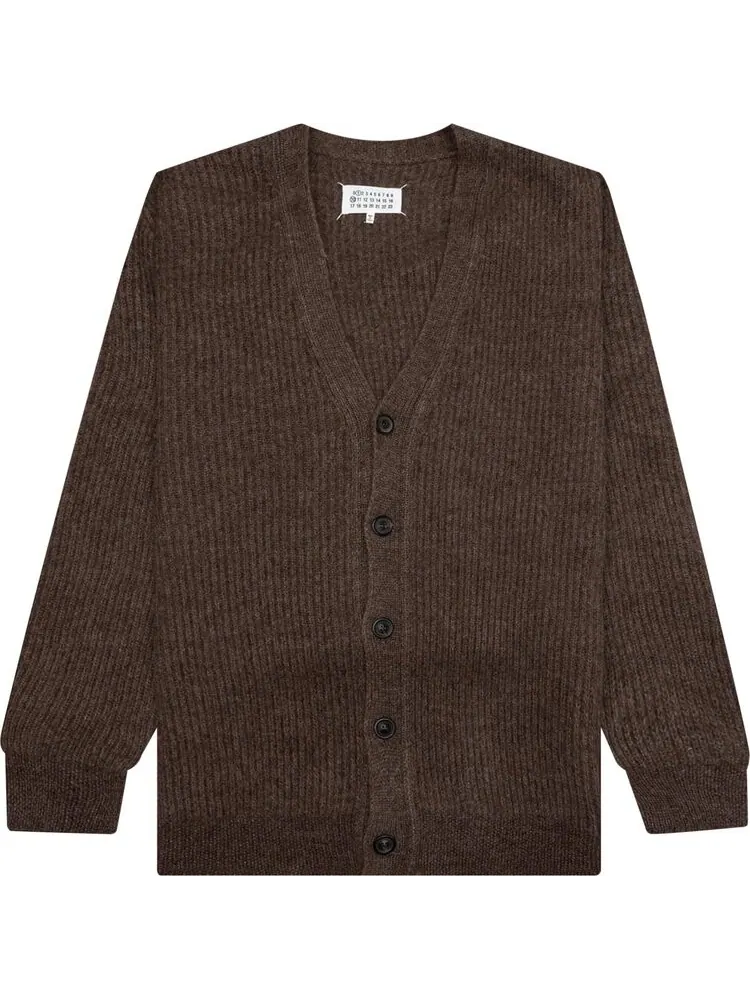 Кардиган Maison Margiela Button Up Long-Sleeve Cardigan 'Walnut' — коричневый