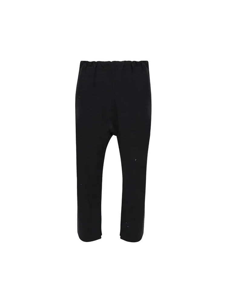 Спортивные брюки Maison Margiela Washed Fleece Sweatpants — изображение 1 из 2, черный