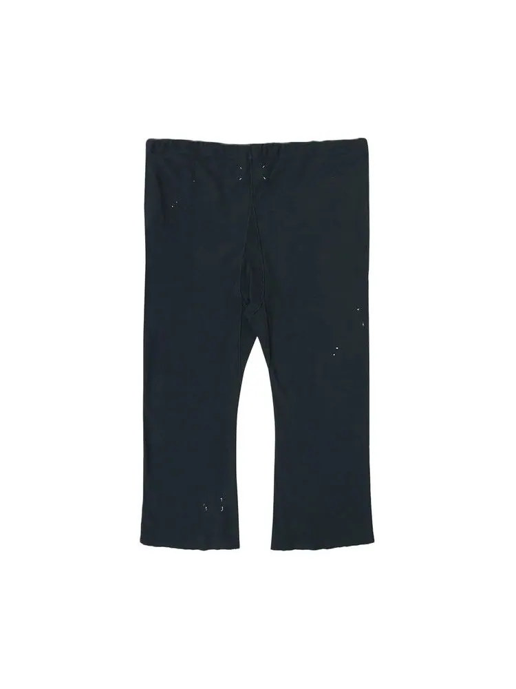 Спортивные брюки Maison Margiela Washed Fleece Sweatpants — изображение 2 из 2, черный