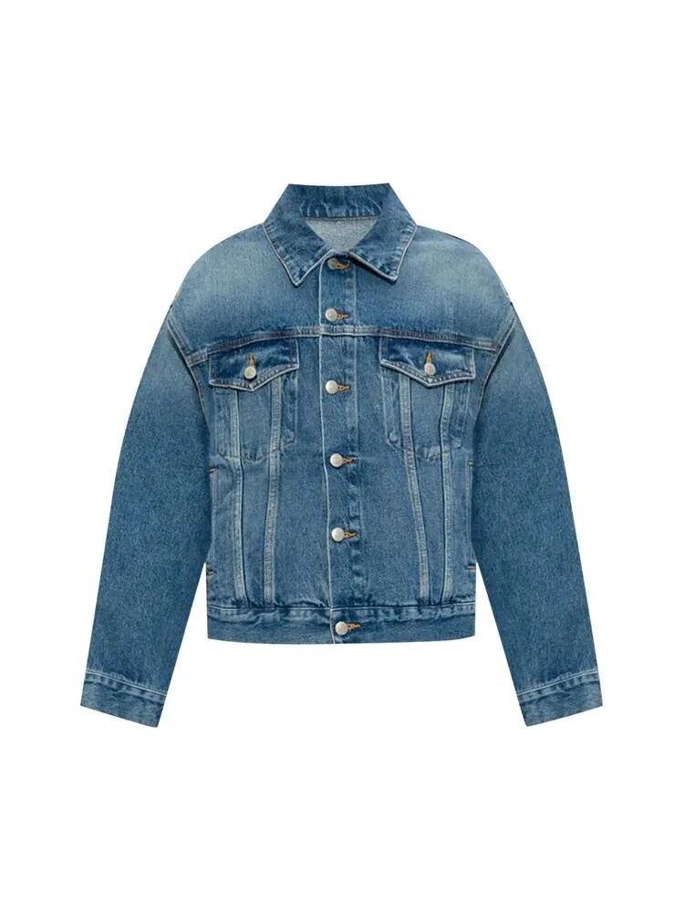 Куртка MM6 Maison Margiela Denim Sports 'Light Blue' — изображение 1 из 1, синий