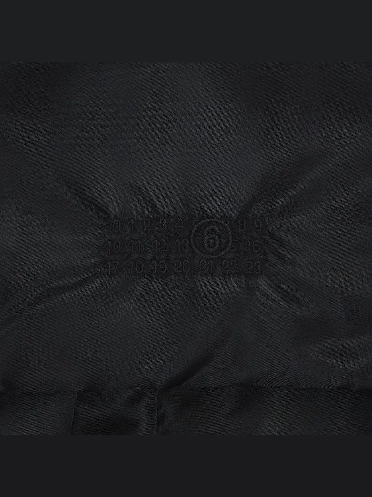 Куртка MM6 Maison Margiela Light Pleather Sports Jacket — изображение 3 из 3, черный