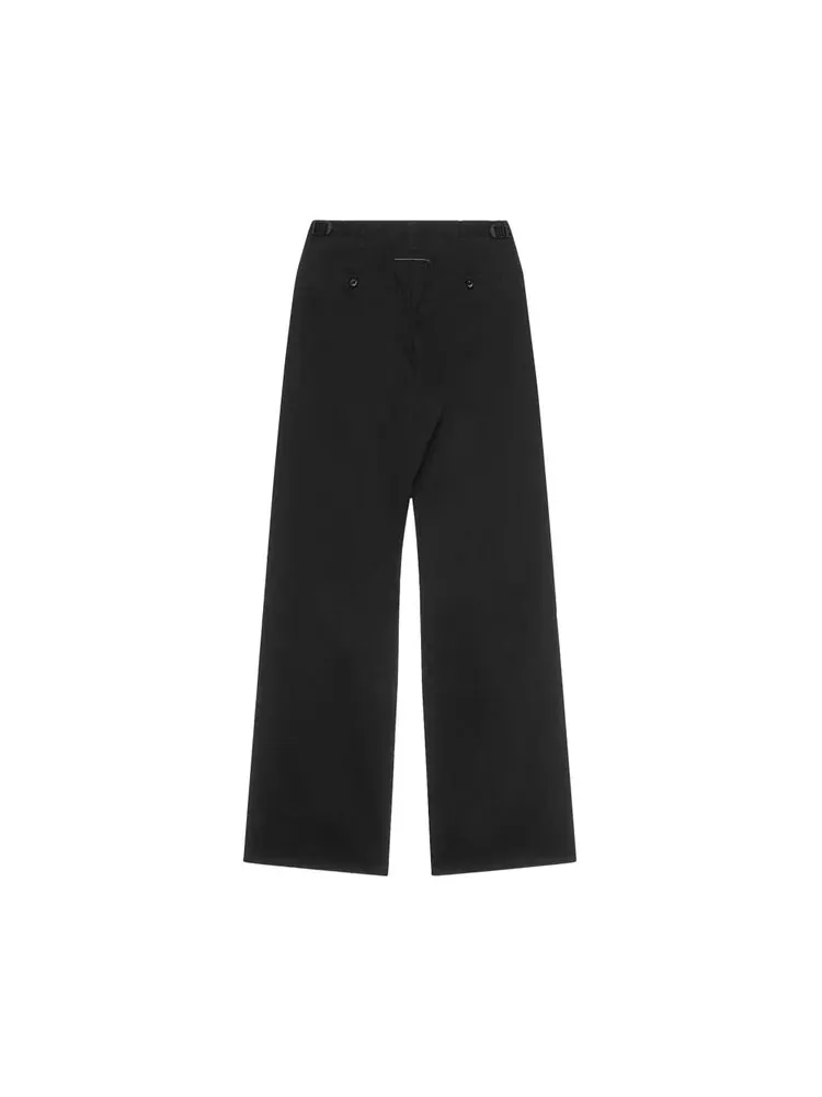 Брюки MM6 Maison Margiela Gabardine Cargo Pants — изображение 2 из 3, черный