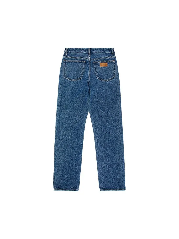 Брюки MM6 Maison Margiela 5 Pockets Denim Pants — изображение 2 из 3, синий