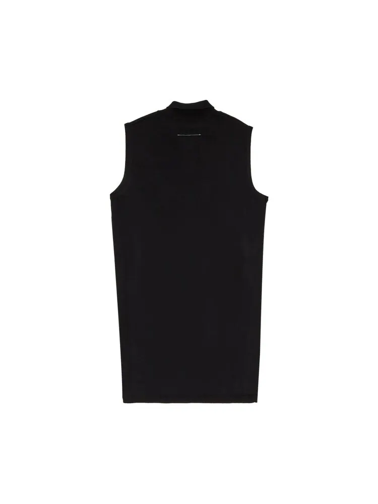 Топ MM6 Maison Margiela Elongated Top — изображение 2 из 3, черный