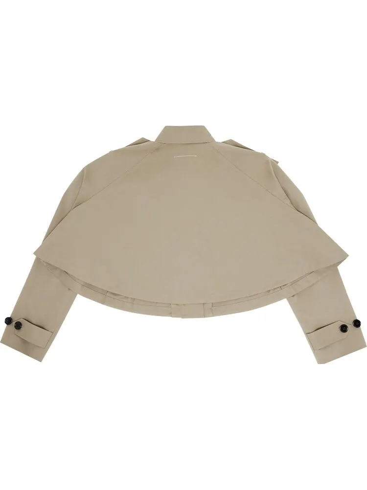 Куртка MM6 Maison Margiela Sports Jacket 'Mastic' — изображение 2 из 3, серый