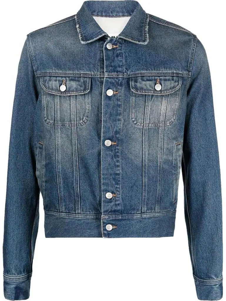 Куртка MM6 Maison Margiela Denim Jacket Green Cast — изображение 1 из 1, зеленый