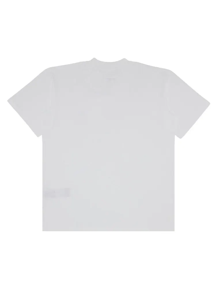 Футболка MM6 Maison Margiela Jersey T-Shirt — изображение 2 из 3, белый