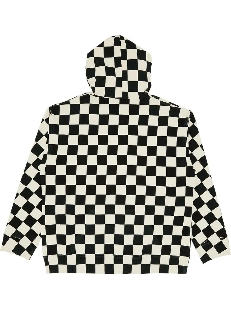 Толстовка MM6 Maison Margiela Sweatshirt 'Grey Check' — изображение 2 из 3, серый