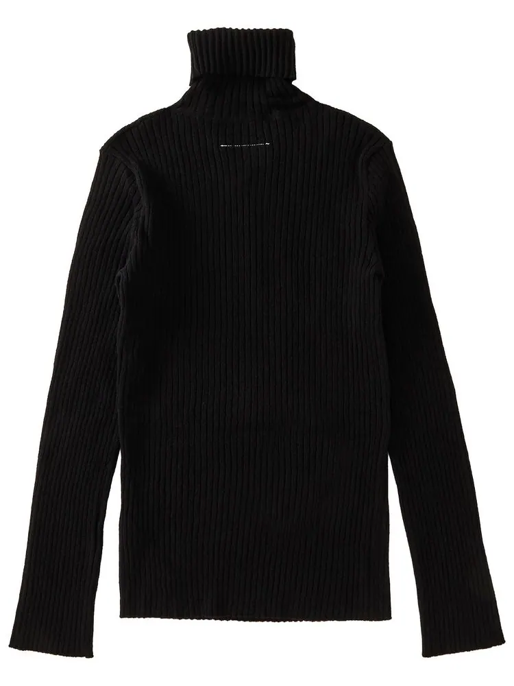 Пуловер MM6 Maison Margiela — изображение 2 из 3, черный