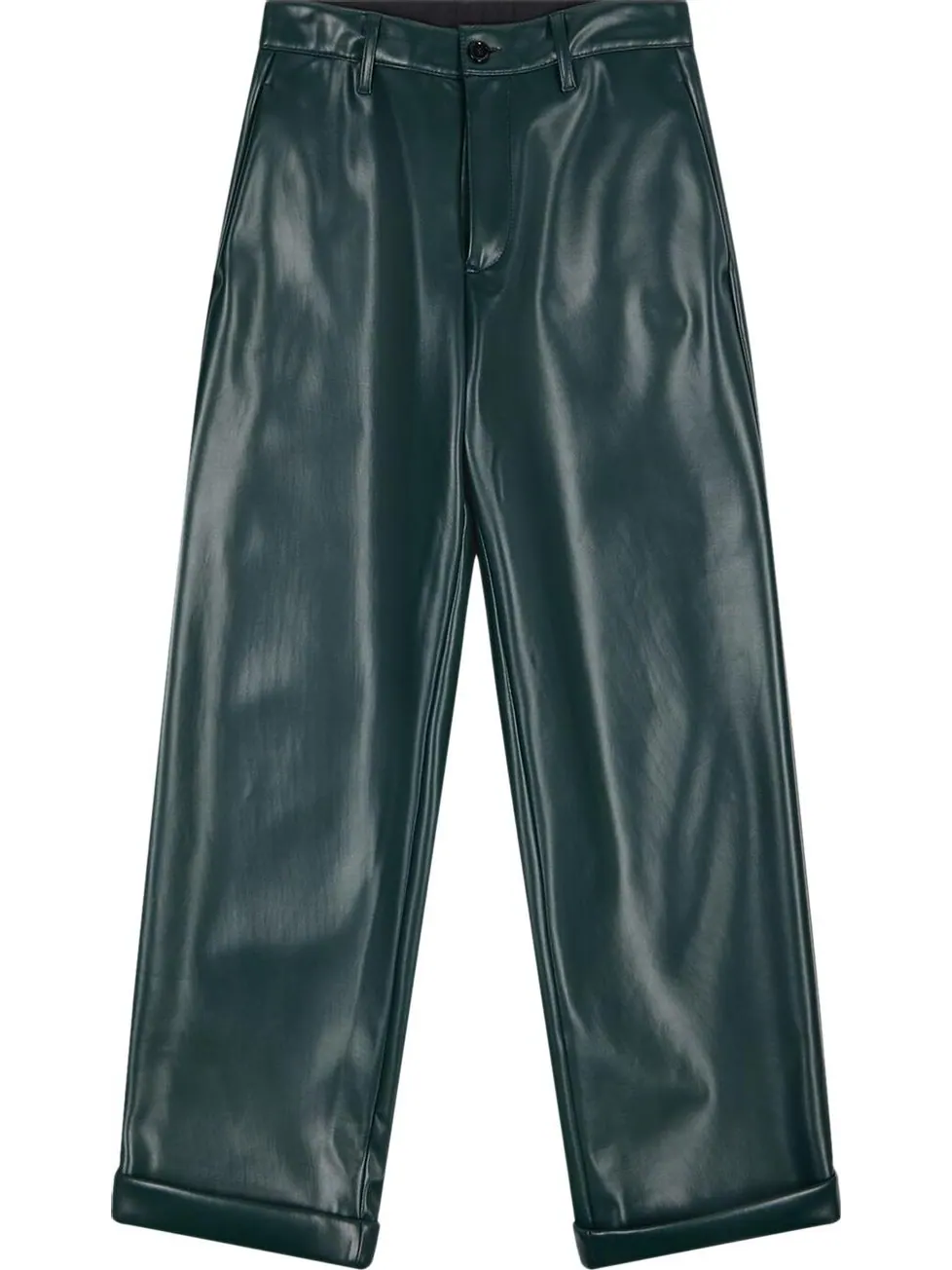 Брюки MM6 Maison Margiela Pants 'Petrol Green' — изображение 1 из 1, зеленый