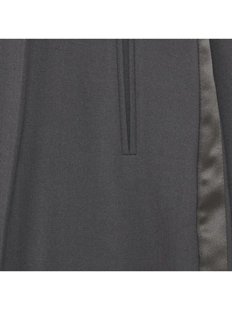 Брюки MM6 Maison Margiela Light Stretch Gabardine Trousers — изображение 3 из 3, серый