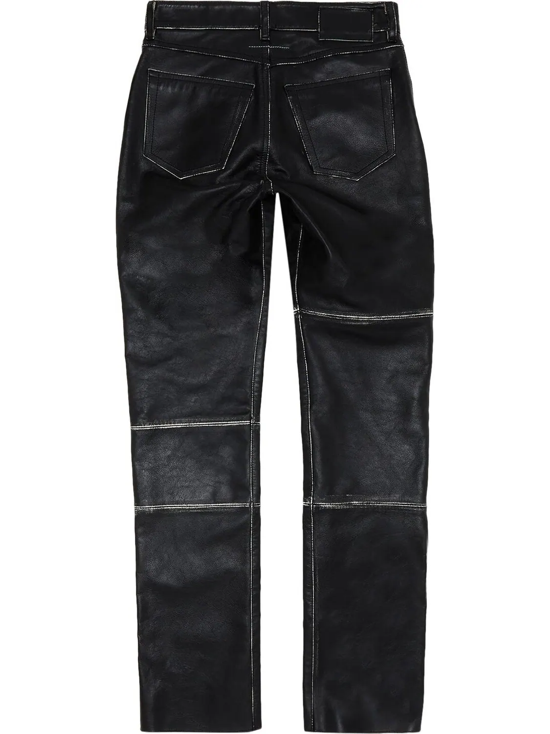 Брюки MM6 Maison Margiela Pants 5 Pockets 'Black' — изображение 2 из 3, черный