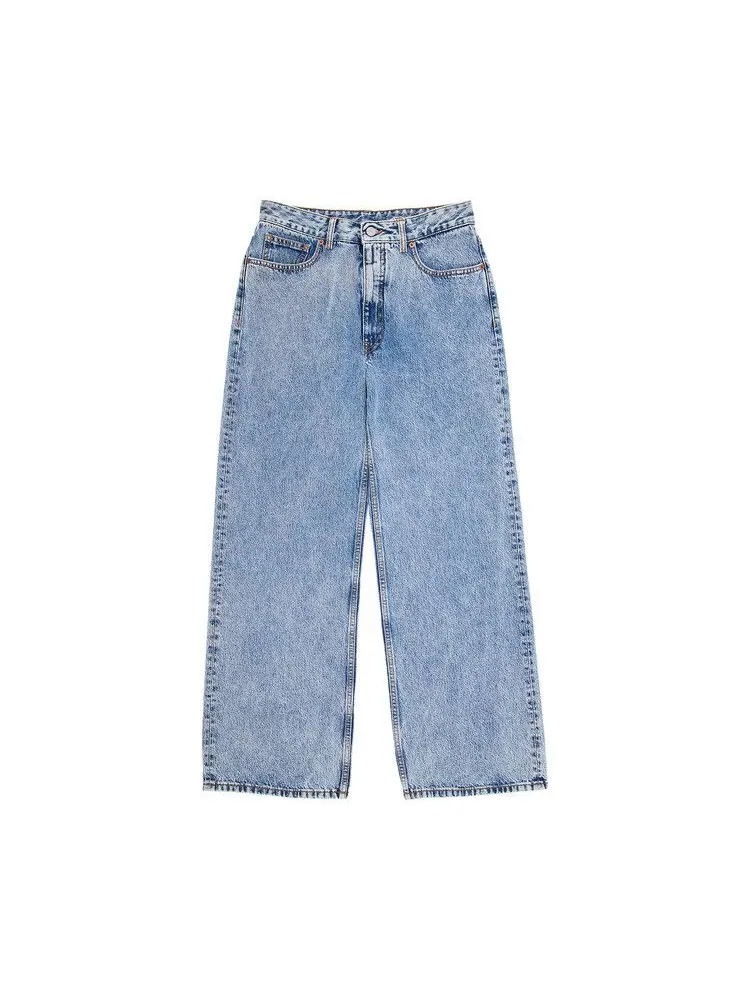Брюки MM6 Maison Margiela 5 Pockets Denim Pants — изображение 1 из 3, синий