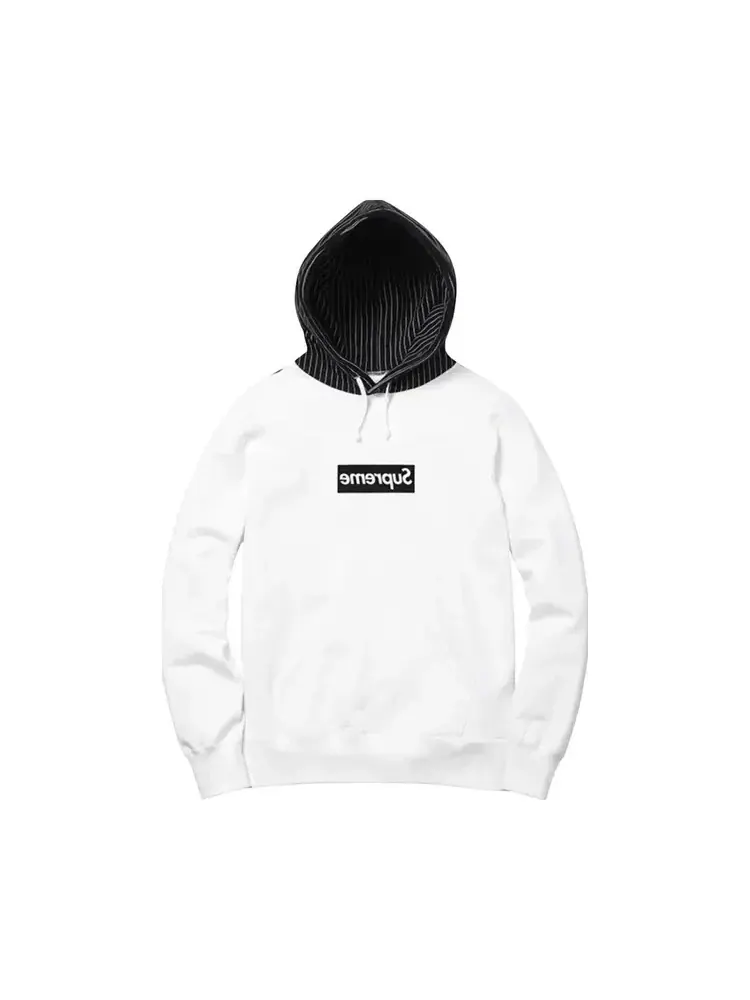 Худи Supreme × Comme des Garçons — изображение 1 из 2, белый