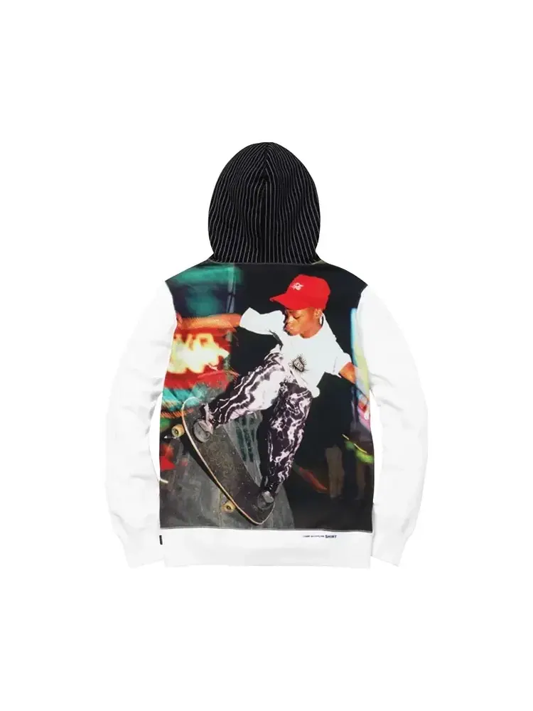 Худи Supreme × Comme des Garçons — изображение 2 из 2, белый