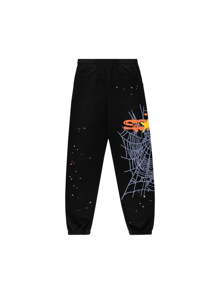 Спортивные брюки Sp5der Heavy Web Sweatpant — изображение 1 из 2, черный