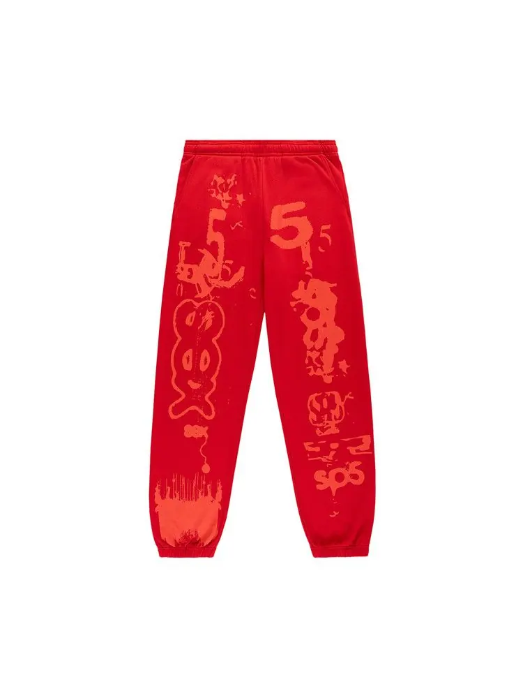 Спортивные брюки Sp5der X-Ray Sweatpant — изображение 1 из 3, красный