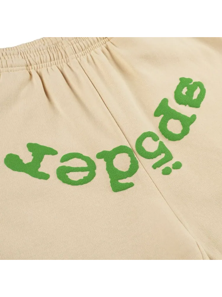 Спортивные брюки Sp5der Og Web V2 Sweatpant 'Cream' — изображение 3 из 3, бежевый